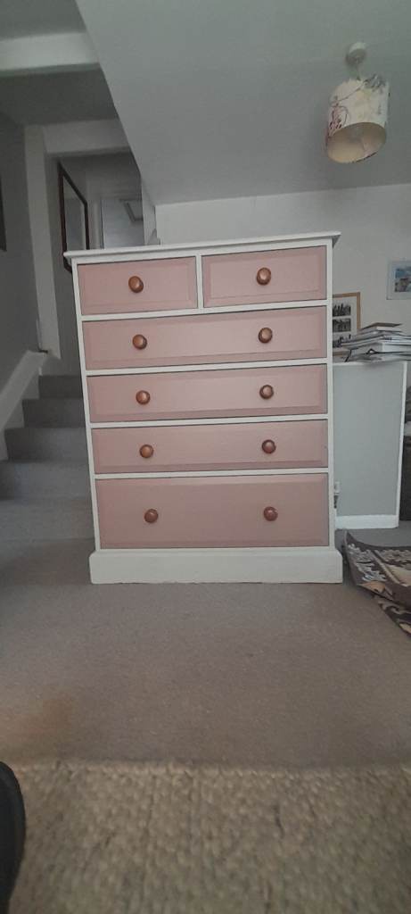 Chest of drawers - painted pine
