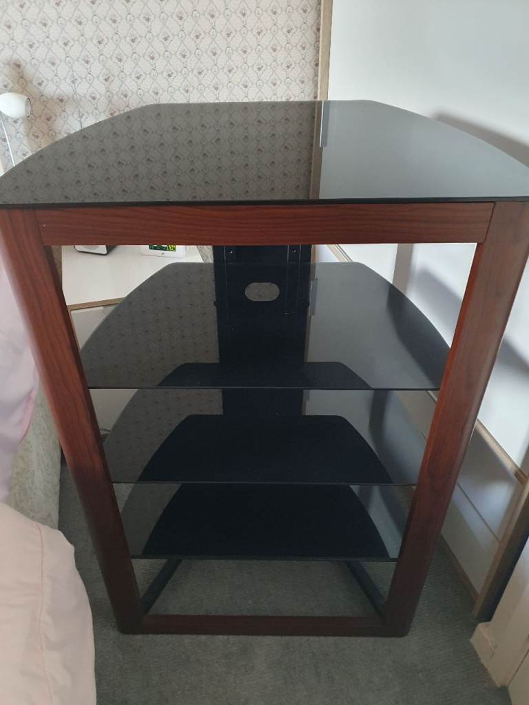 Zinnia 5 tier tv and dvd bluray etc stand 