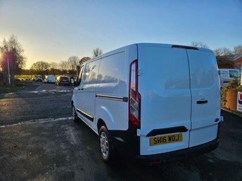 2016 ON 16 PLATE FORD TRANSIT CUSTOM 270 SWB 2.2 TDCI CHAIN DRIVEN