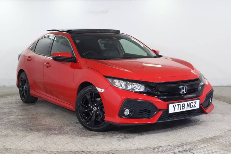 2018 Honda Civic 1.0 VTEC Turbo 126 EX 5dr CVT HATCHBACK PETROL Automatic