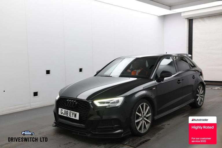 2018 Audi A3 1.5 TFSI CoD Black Edition Sportback 5dr Petrol Manual Euro 6 (s/s) (150 ps Hatchbac...