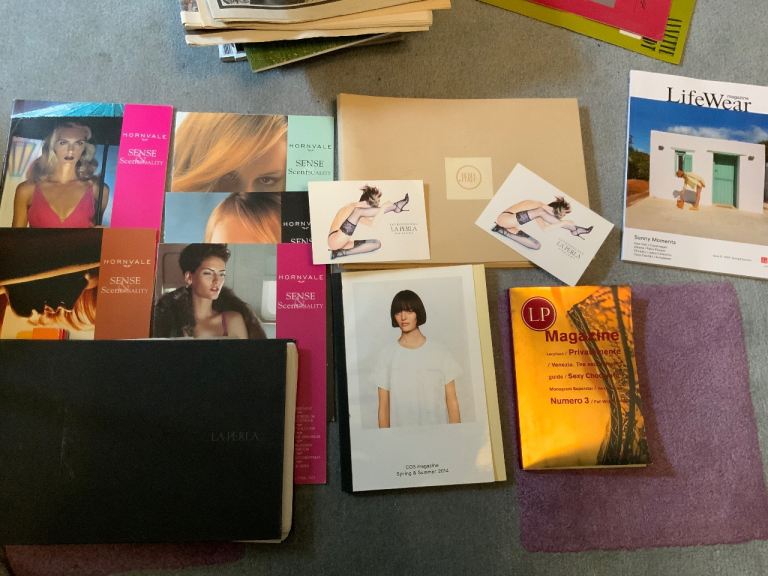 Lingerie and Fashion Magazines x 10. Inc La Perla, Uniqlo, Cos