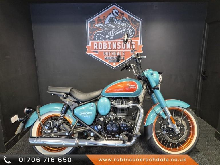 2025 75 Plate Royal Enfield Goan Classic 350 with only 245 miles