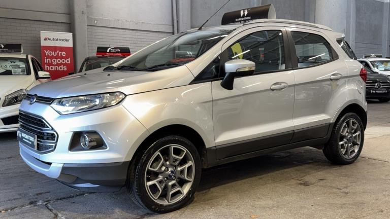FORD ECOSPORT 1.5 TDCi Titanium Silver 5dr LOWTAX+11STAMPS+BELTDONE 2015