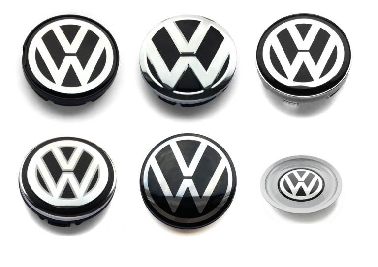 VW wheel center caps Volkswagen rim hub covers NEW LOGO 50mm-77mm all sizes