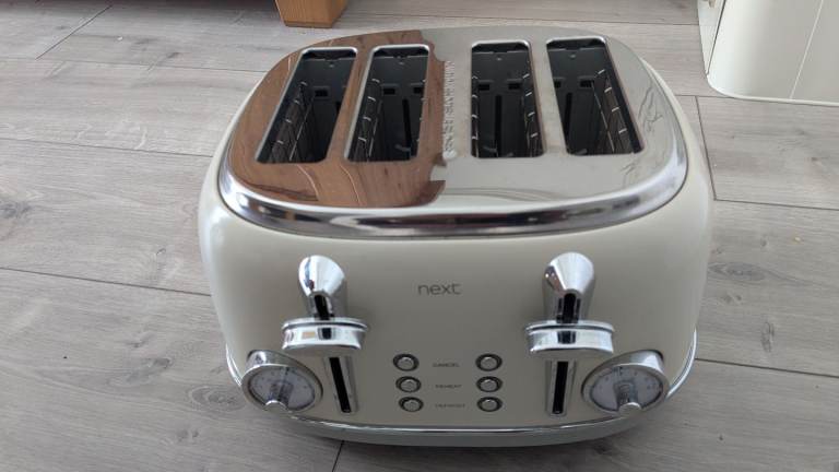 Next electric toaster cream/neutral 