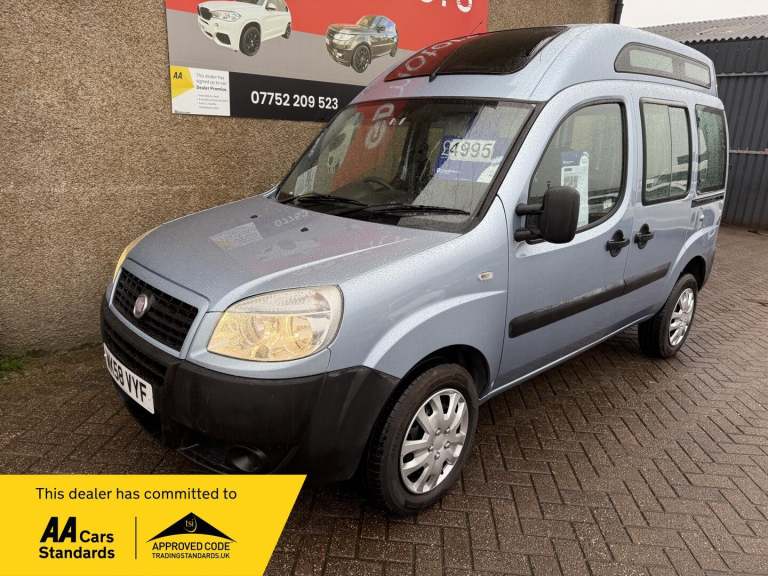 2008 Fiat Doblo 1.3 Multijet Active High Roof 5dr MPV DIESEL Manual