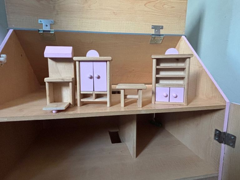 Wooden dolls house 