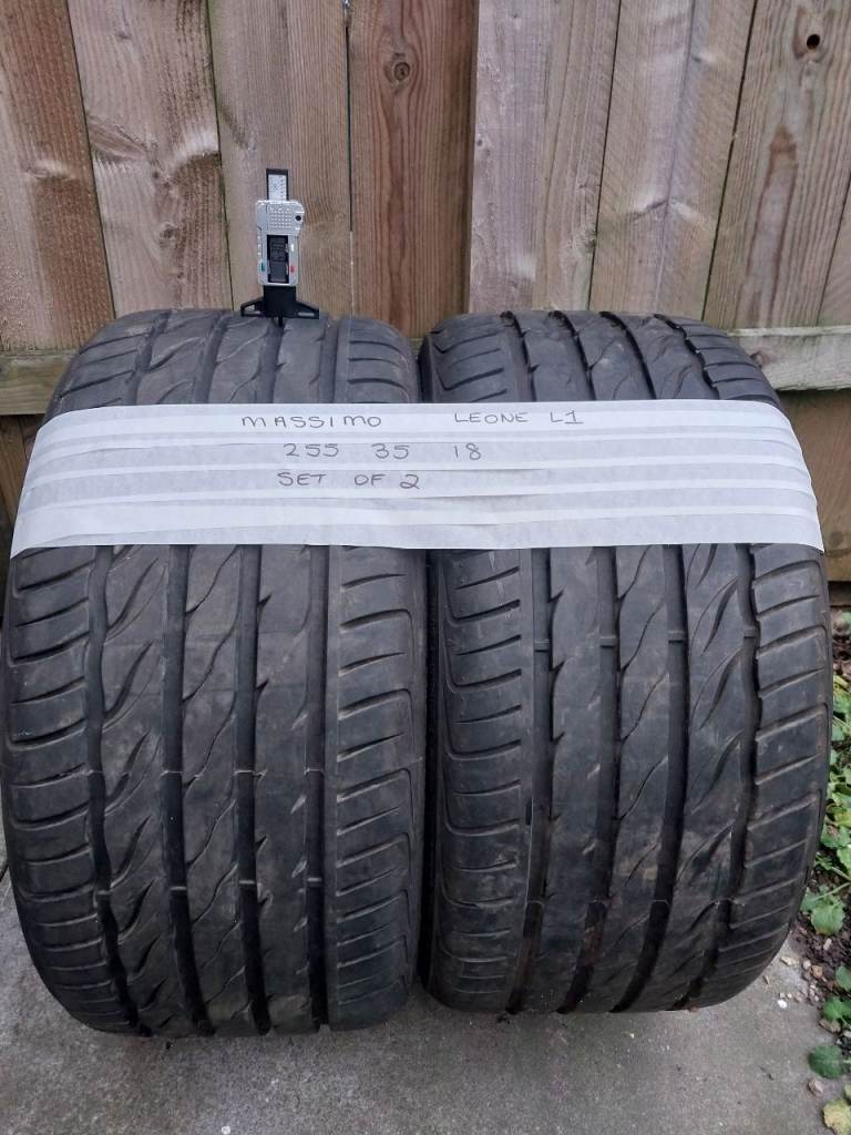 Part Worn Tyres - Massimo Leone L1 255 35 18 