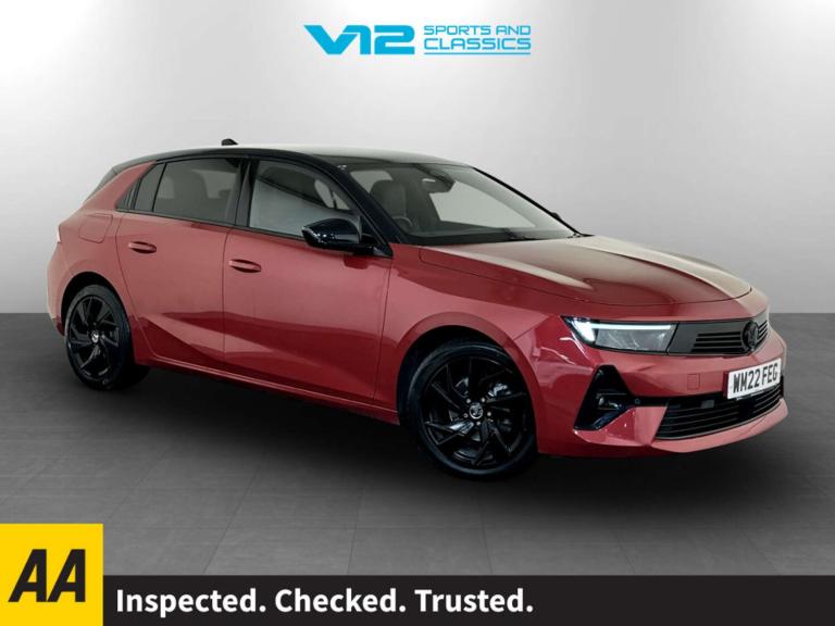 2022 Vauxhall Astra 1.2 Turbo GS Line Hatchback 5dr Petrol Manual Euro 6 (s/s) (130 ps) Hatchback...
