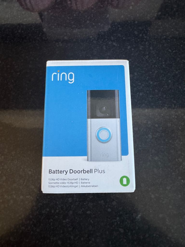 Ring doorbell plus