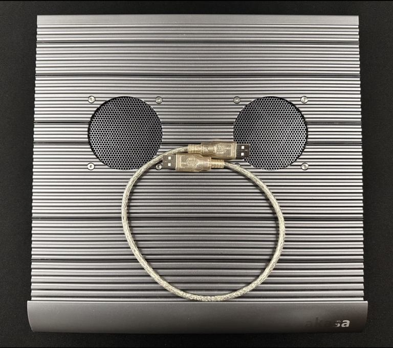  Akasa AK-NBC-01 Notebook/Laptop Cooler with two fans and three USB