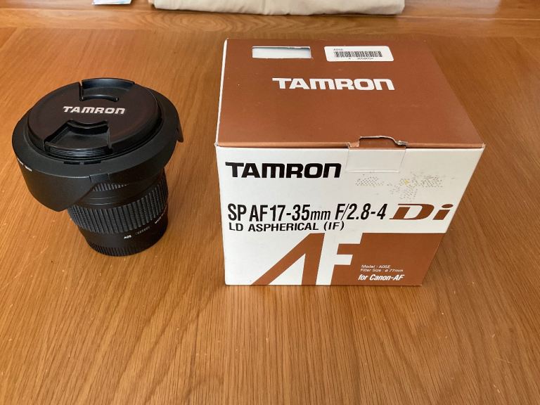 Tamron SP AF 17-35mm f/2.8-4 Di LD Aspherical (IF) wide angle zoom lens for Canon AF