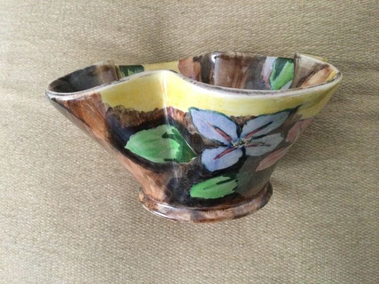 Vintage H&K Tunstall Hand Painted Bowl