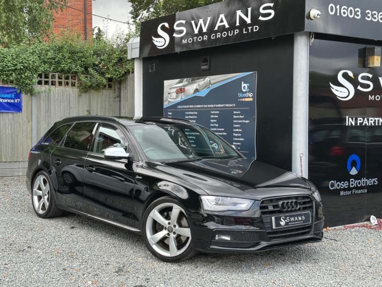 2013 Audi S4 3.0 TSFI V6 Black Edition Petrol Auto 5 Door Estate Black