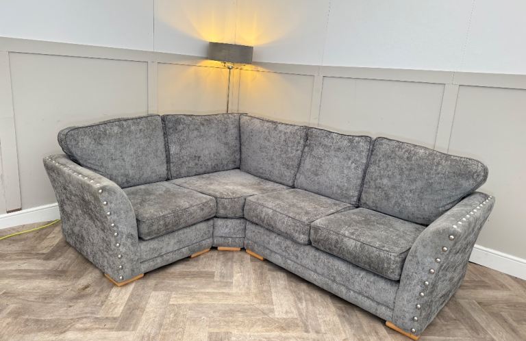 Grey L shape DELIVERY AVAILABLE 