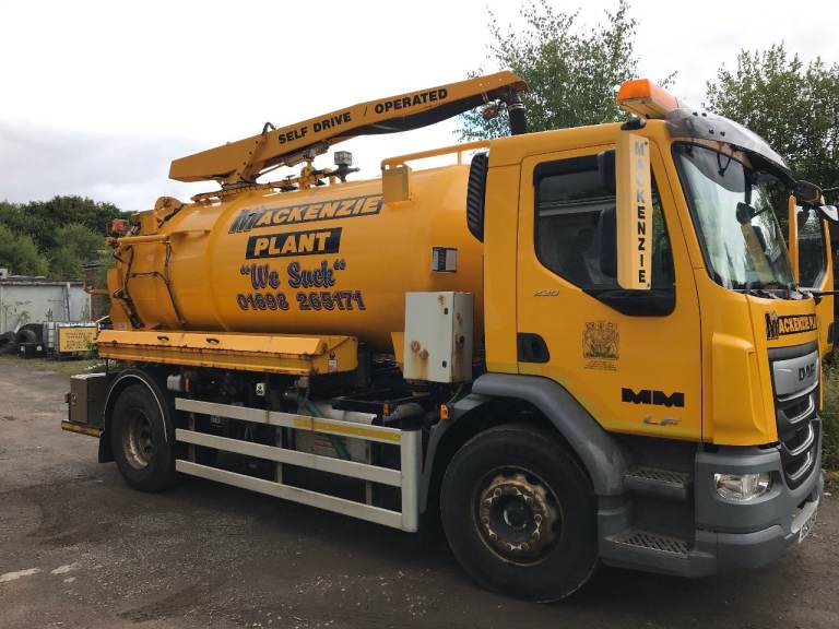 2018 DAF LF WHALE MEDIUM VOLUME GULLY TANKER