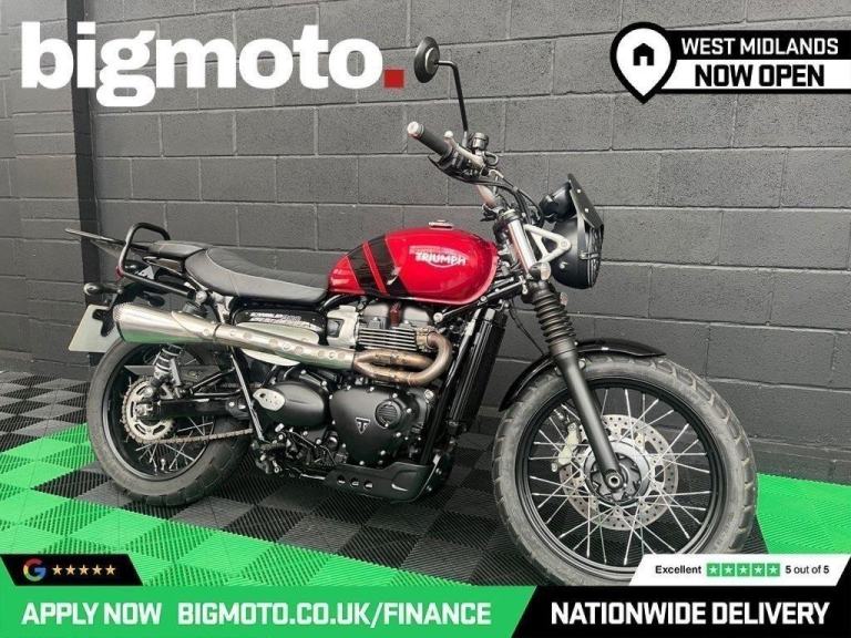2022 72 TRIUMPH SCRAMBLER 900  FINANCE SPECIALISTS APPLY NOW