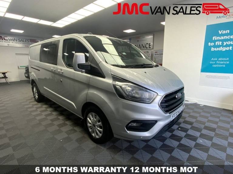 2023 72 FORD TRANSIT CUSTOM 2.0 320 ECOBLUE LIMITED CREW VAN DOUBLE CAB 5DR DIES