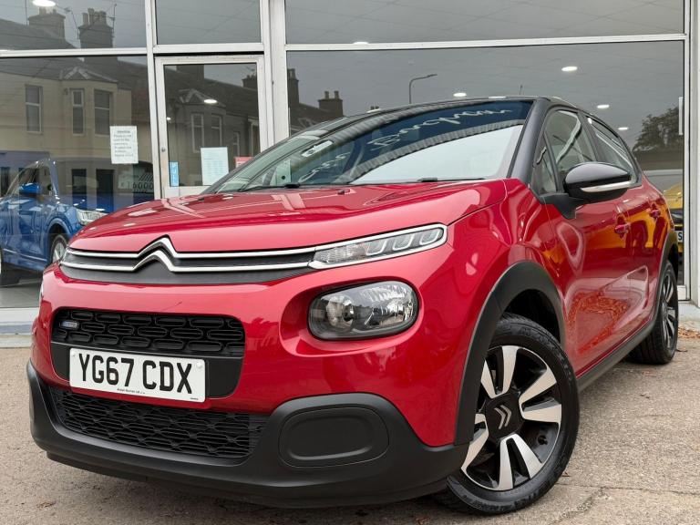 2017 Citroen C3 1.2 PureTech Feel Euro 6 5dr HATCHBACK Petrol Manual
