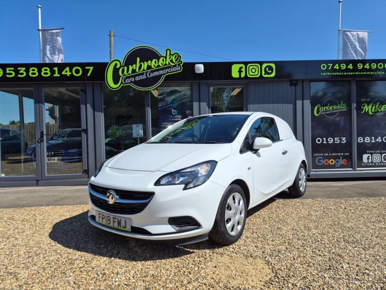 2018 Vauxhall Corsa 1.3 CDTi 16V 95ps ecoTEC Van [Start/Stop] CAR DERIVED VAN Diesel Manual