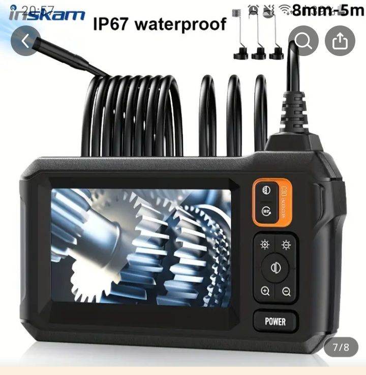 Endoscope , inspection camera boxed brand new 