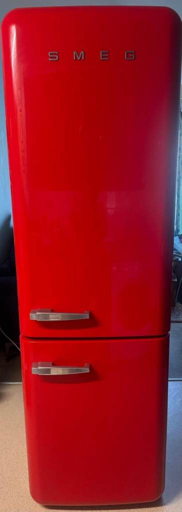 Iconic Red Smeg Fridge Freezer – Still Working! 