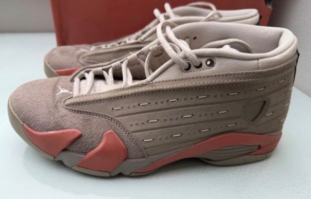 Air Jordan 14 Low x Clot Terracotta very Rare size 9 UK boxed | in