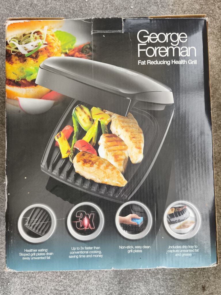 George Foreman Small Electric Fit Grill