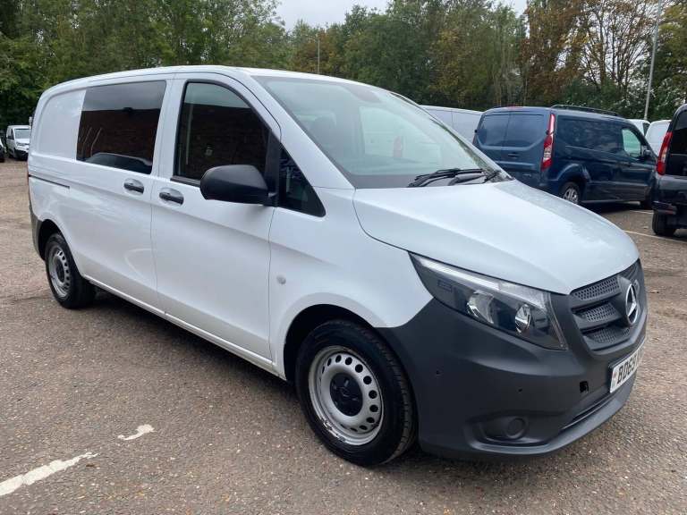 2019 69 Reg Mercedes VITO 110CDI Pure 6 Seater Crewvan With Air Con Plus VAT