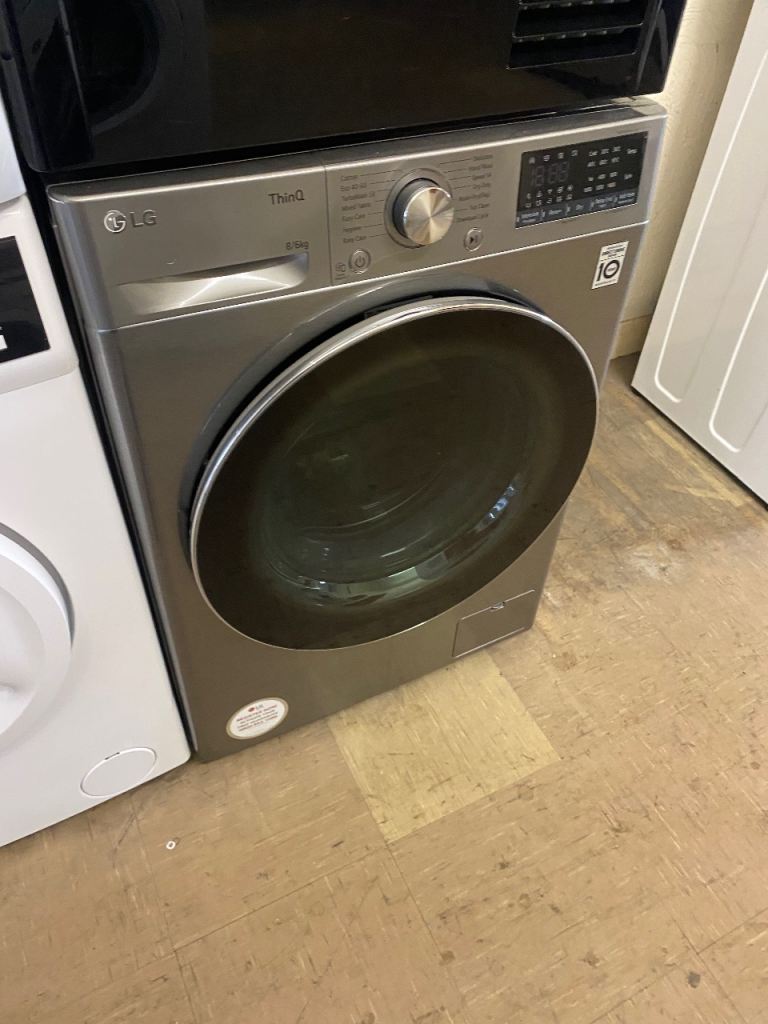 🚚✅8KG CAPACITY GREY LG WASHER DRYER £200 WE DO DELIVER 