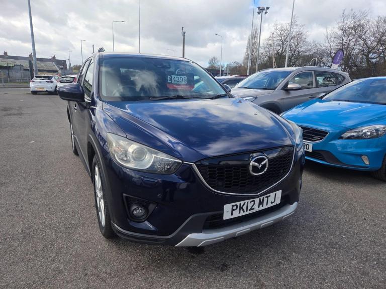 2012 Mazda CX-5 2.2 SKYACTIV-D Sport Nav 4WD Euro 6 (s/s) 5dr ESTATE Diesel Manual