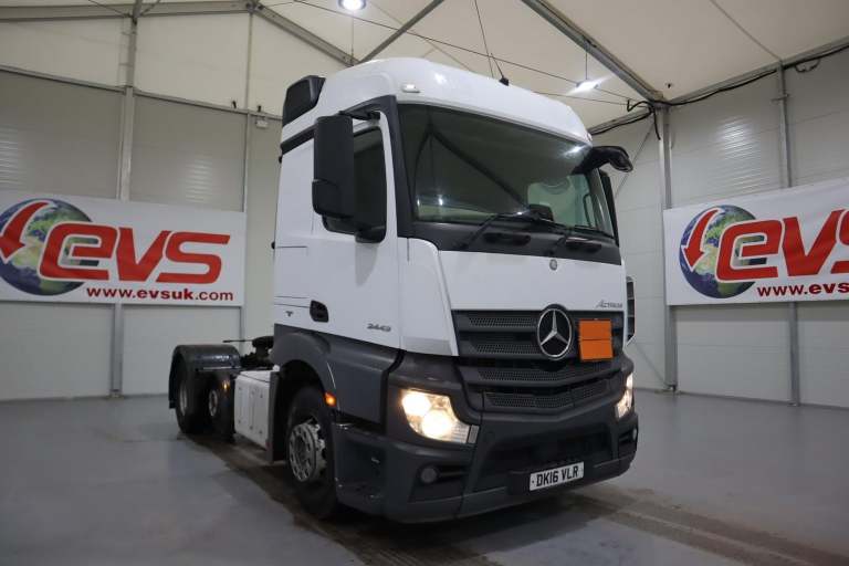 2016 (16 PLATE) Mercedes Benz ACTROS 2443 6x2 Euro 6 Tractor Units