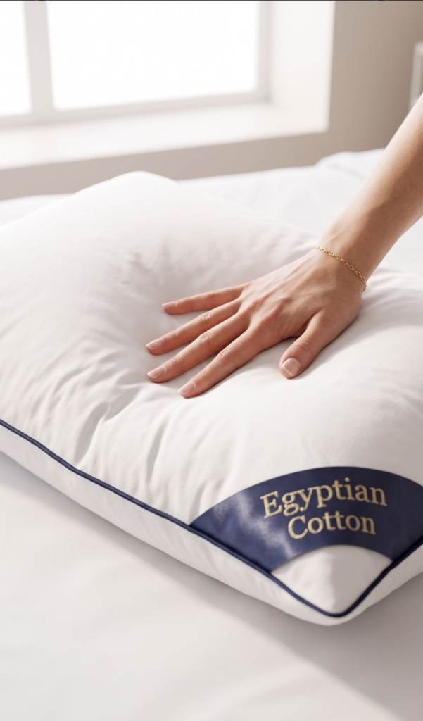 Pillow Pal Royal Egyptian Cotton Pillow Pair - Brand New