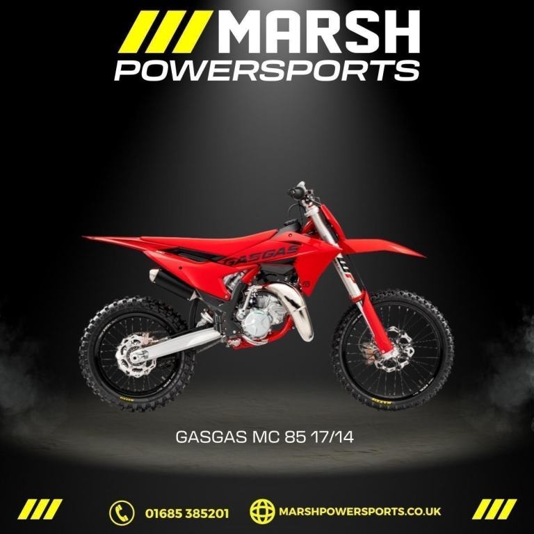 MC 85 17/14 2026 Model - GasGas Main Dealer - Reserve NOW!