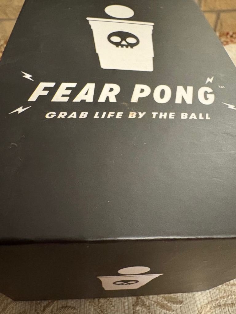 Fear Pong - Grab your fear by the Balls 