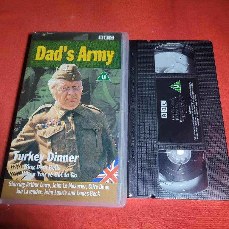 Dad’s Army - Turkey Dinner VHS 1998 BBC New Sealed q1
