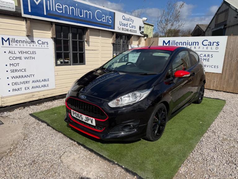 2015 Ford Fiesta 1.0 EcoBoost 140 Zetec S Black 3dr HATCHBACK PETROL Manual