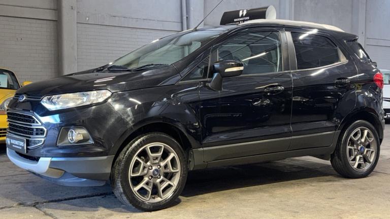 FORD ECOSPORT 1.0 T EcoBoost Titanium Black 5dr CRUISE+HEATED SEATS+BLUETOOTH