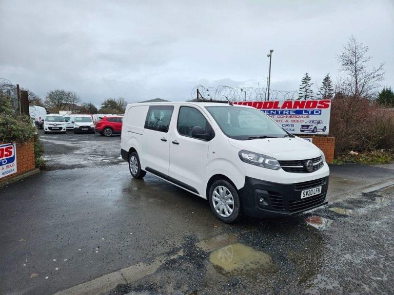 2020 ON 20 PLATE VAUXHALL VIVARO 3100 EDITION 2,0 TURBO DIESEL CREWVAN ULEZ FREE