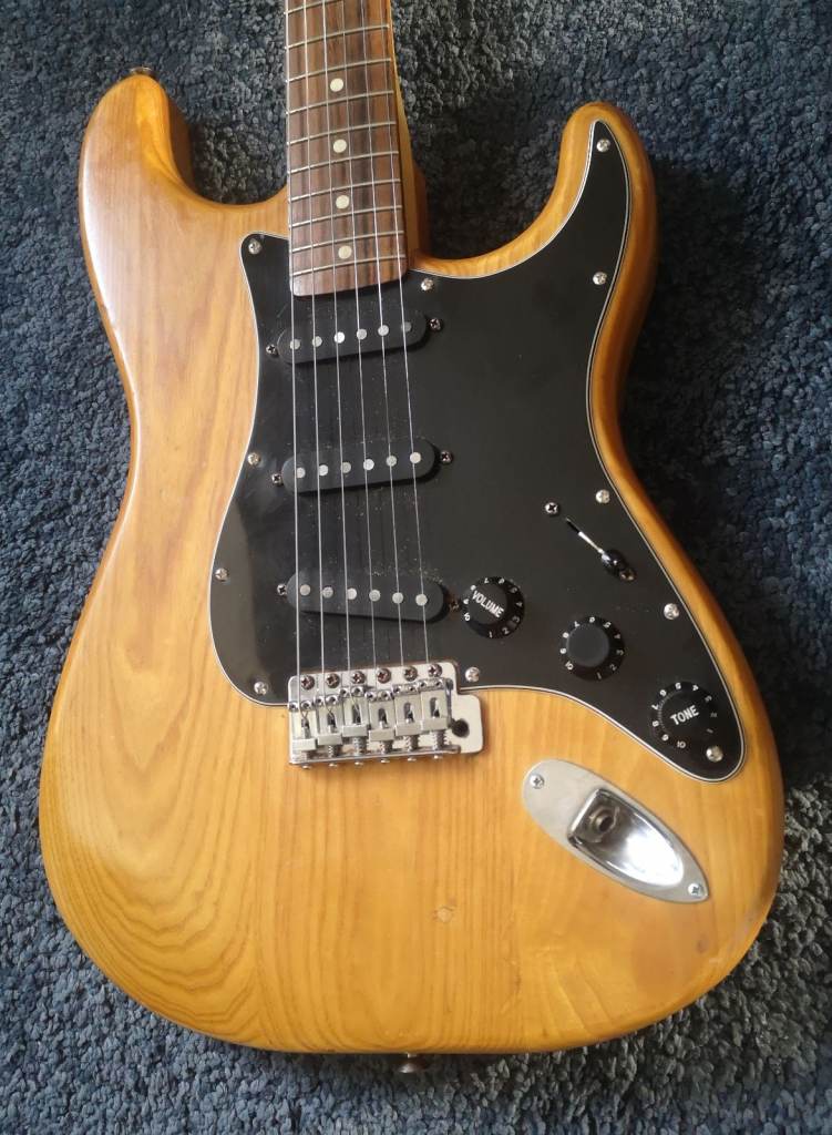 1970s Fender USA  STRATOCASTER with replacement neck 