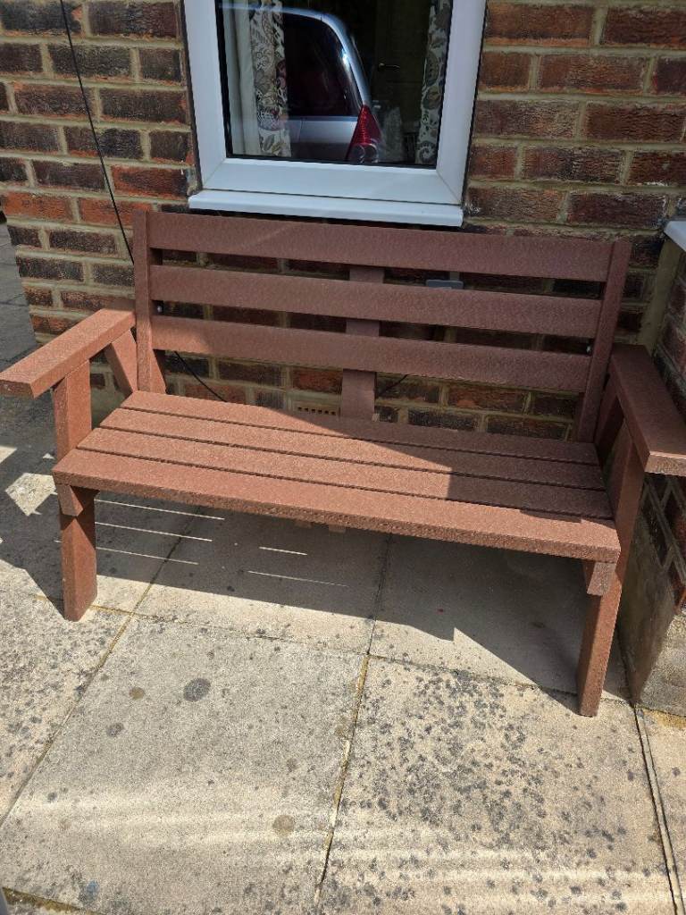 Recycled Plastic Garden Bench