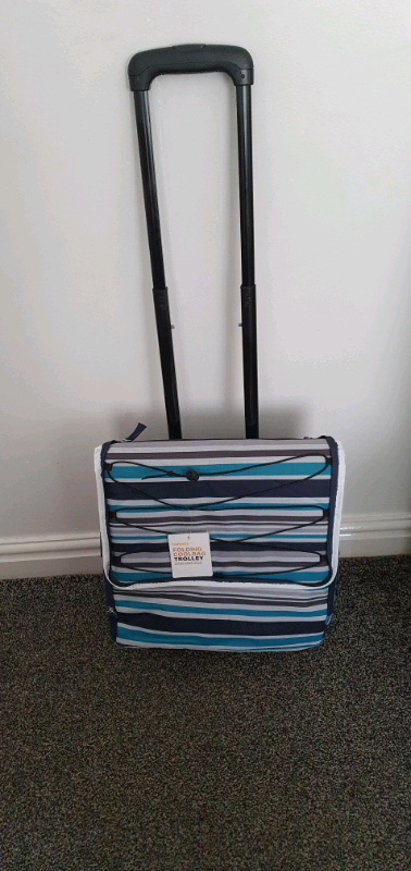 Halfords folding coolbag trolley with wheels 40 litre l