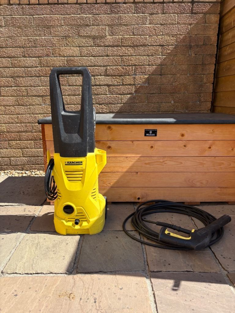 Karcher K2 Pressure Washer – Good Condition, Yellow