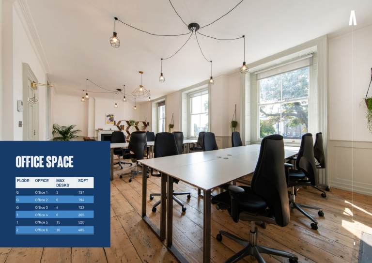 6 Person office in Dalston all inclusive with meeting rooms 