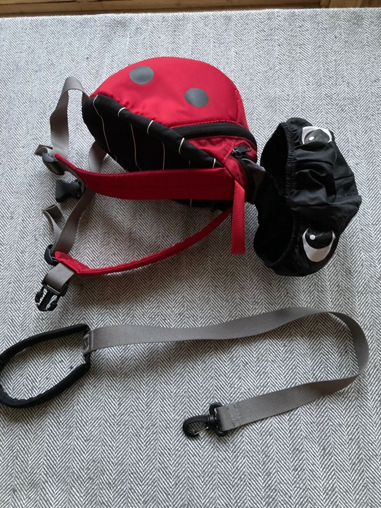 LittleLife ladybird toddler backpack with rein