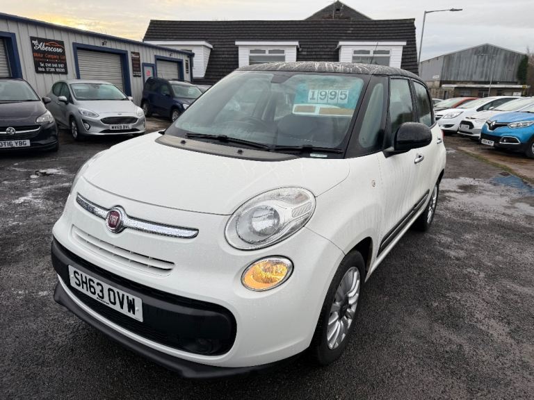 2013(63) Fiat 500L MPV 1.4 Petrol 95,000 Miles MOT'd 25/3/26 , White with black Roof A