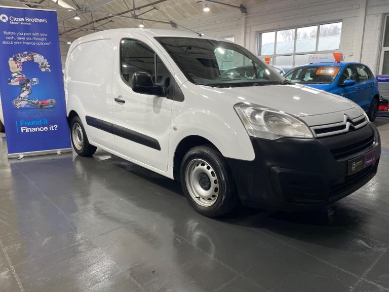 2017 Citroen Berlingo 1.6 BlueHDi 625 LX L1 5dr PANEL VAN Diesel Manual