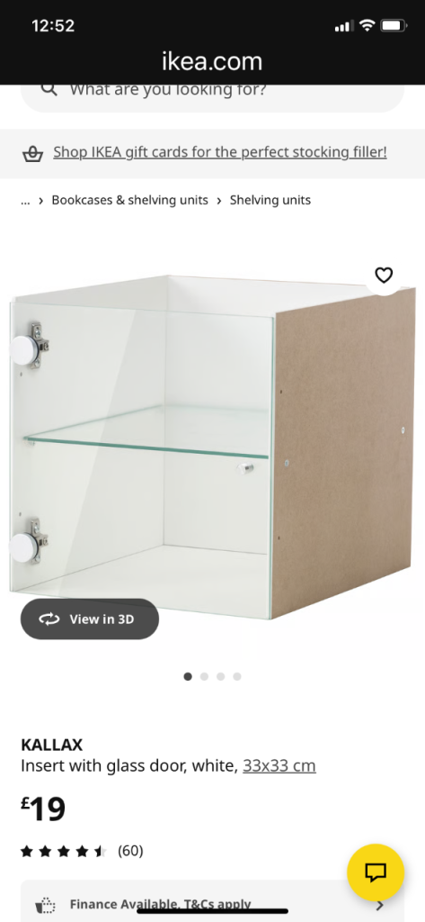 image for IKEA Kallax insert
