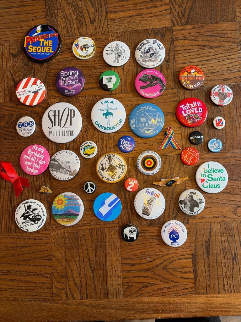 Large Collection of Vintage Pin Badges - Post 1 - Various Designs